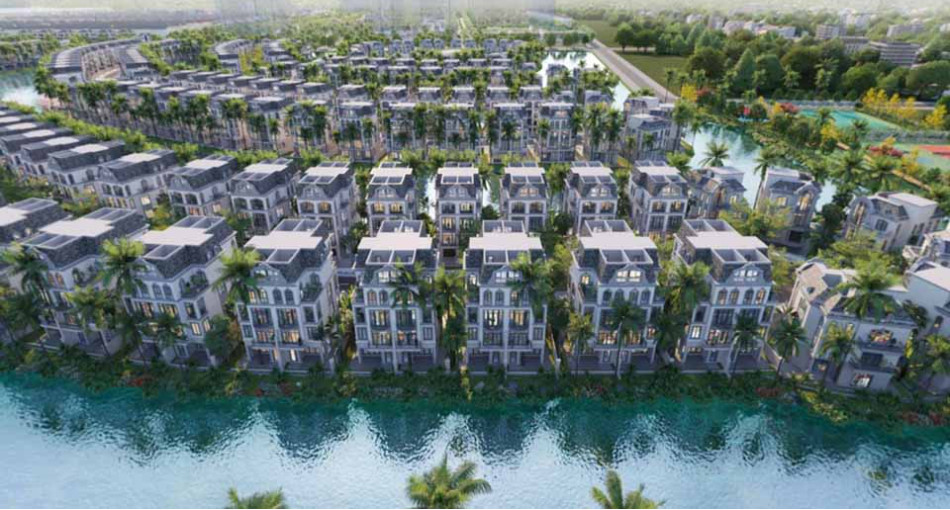 Biệt thự phân khu Đảo Ngọc Vinhomes Ocean Park 3 The Crown