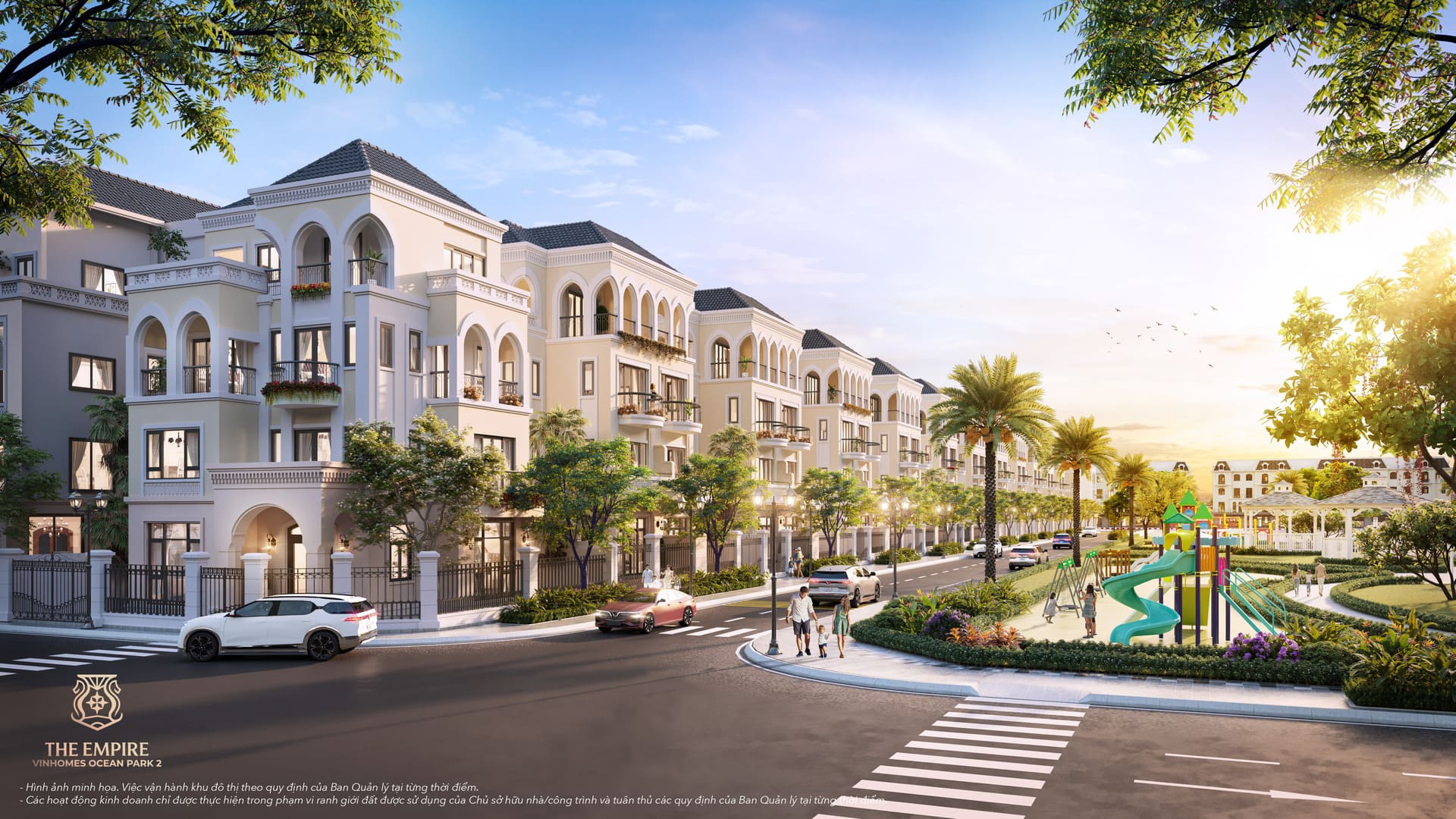 Biệt thự Vinhomes Ocean Park 3 The Crown