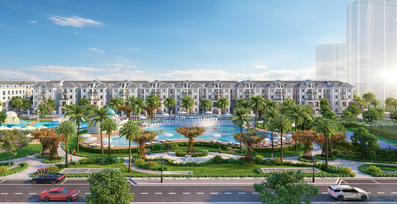 Liền kề phân khu Vịnh Xanh Vinhomes Ocean Park 3 The Crown
