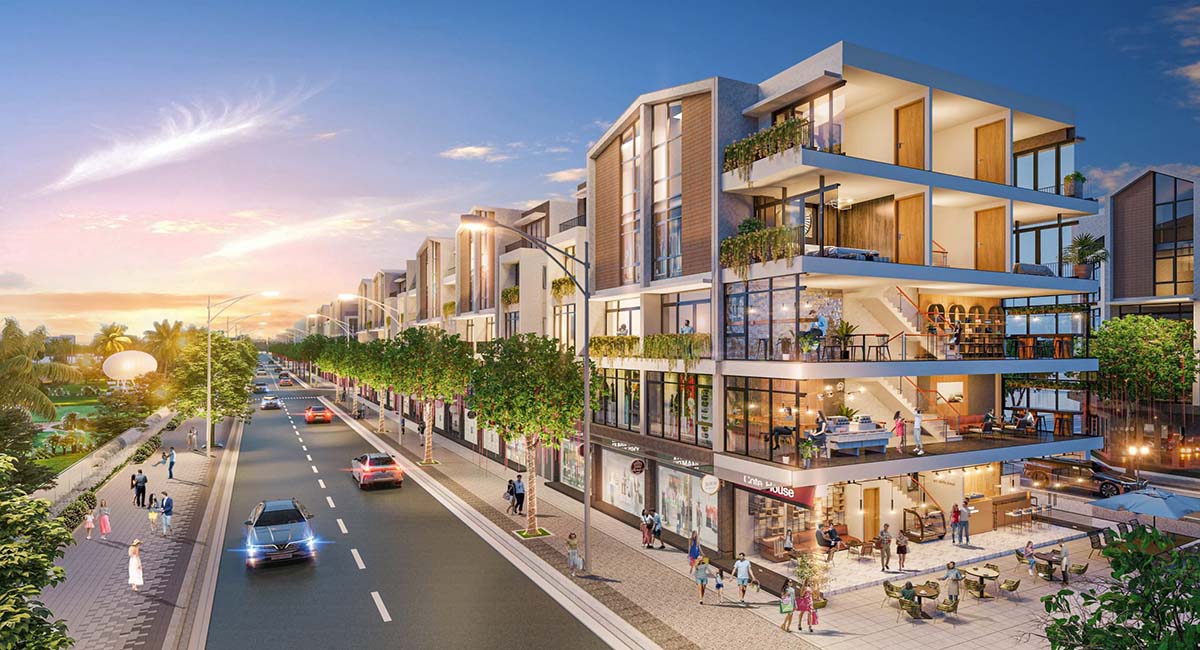 Shophouse phân khu Hải Đăng Vinhomes Ocean Park 3 The Crown